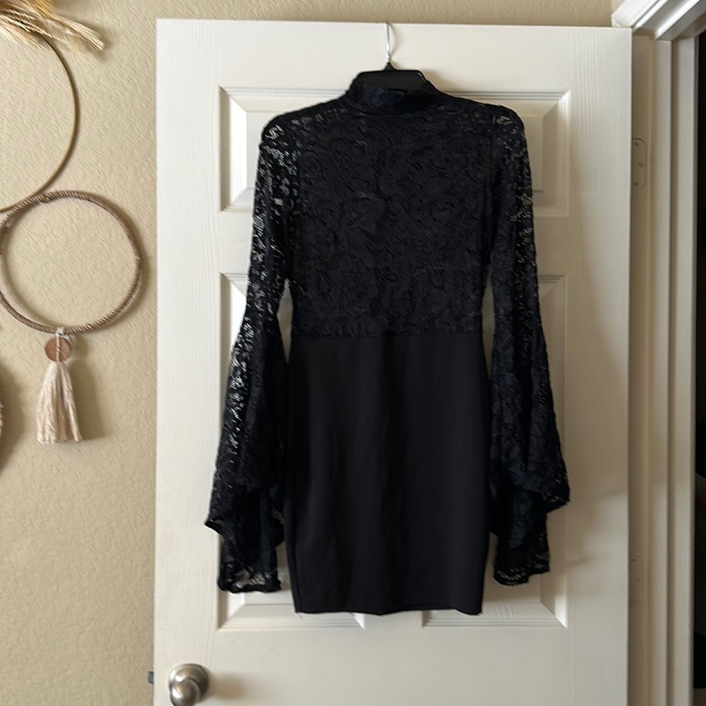 Long Sleeve Lace Dress